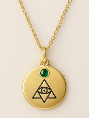 Create Your Own Personalized Talisman Necklace Birthstone, Zodiac, Symbol | Custom Healing Jewelry Gift