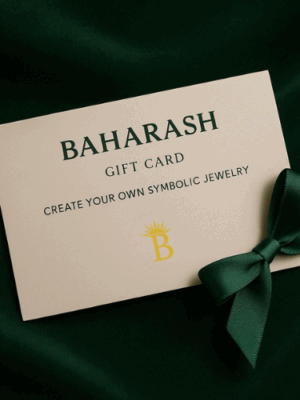 Baharash Gift Card  Give the Power of Personalised Jewelry