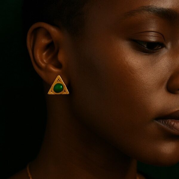 Create Your Own Sacred Earrings Custom Symbol, Birthstone & Intention
