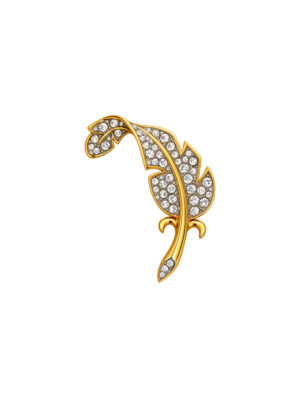 Vintage Attwood & Sawyer Feather Brooch 1960s