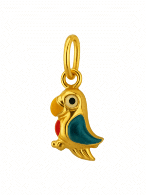 Vintage 9ct Gold Parrot Bird Charm