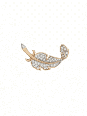 1960s Vintage Attwood & Sawyer Feather Brooch
