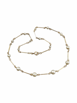1930s Rolled Gold Murat Paris Necklace