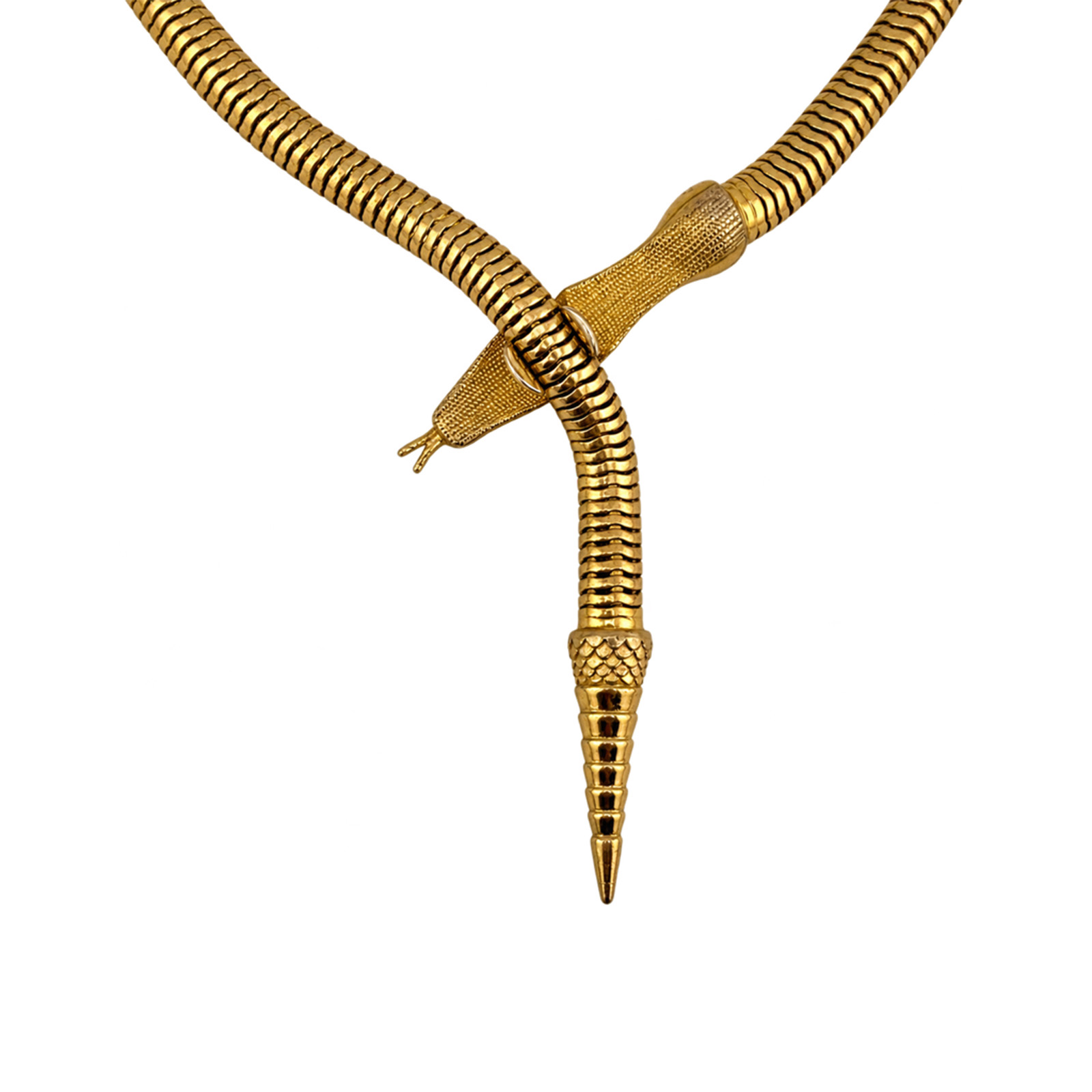Gas Pip Snake Necklace 2