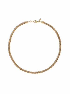Vintage1980s Monet Gold Duotone Necklace