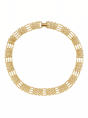 1980s Vintage Napier Watchband Necklace