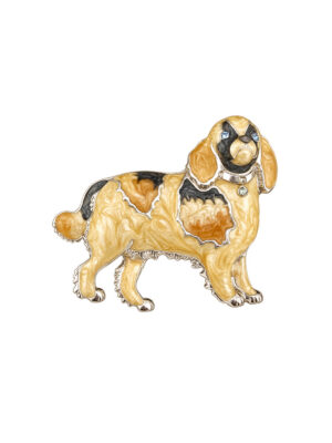 Vintage Cocker Spaniel Dog Brooch