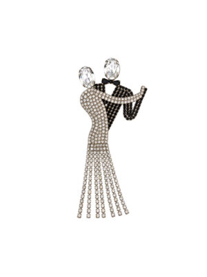 Butler & Wilson Dancing Couple Brooch