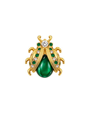 Vintage Sphinx Gold Ladybug Brooch