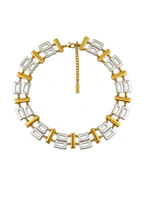 Vintage Napier Geometric Necklace 1990s